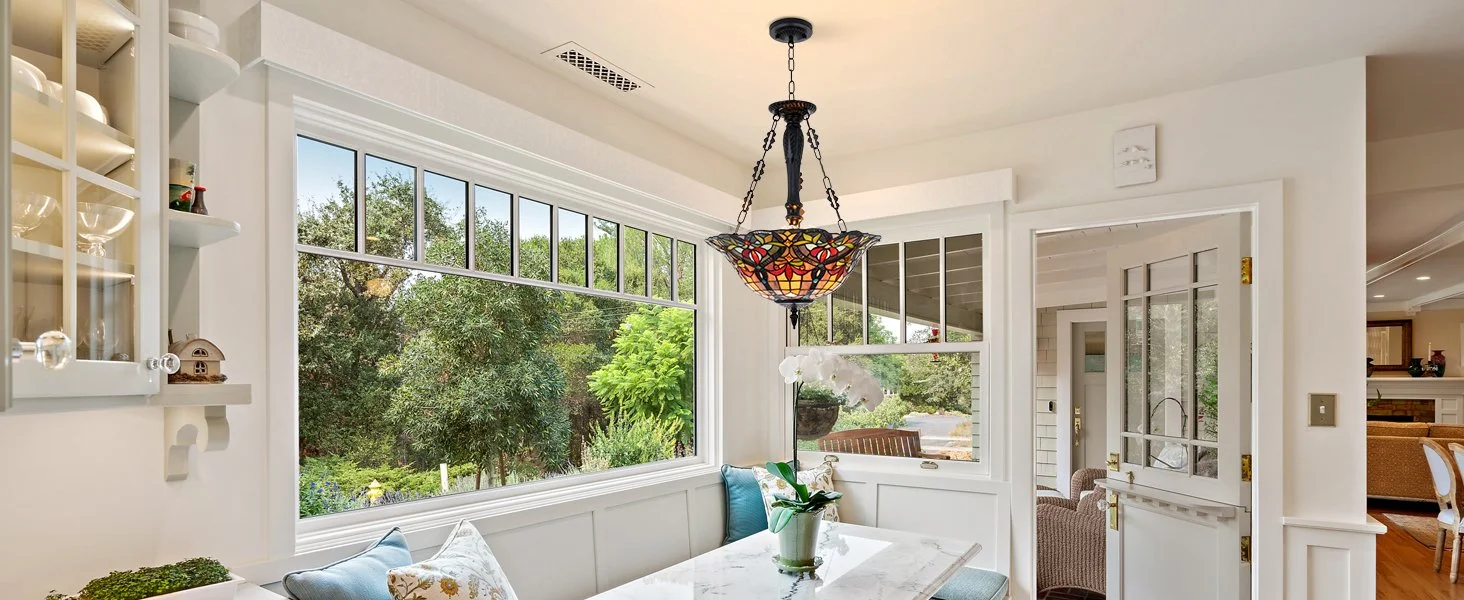 Tiffany Victorian Glass Chandelier DS-DR32 — EFperfect